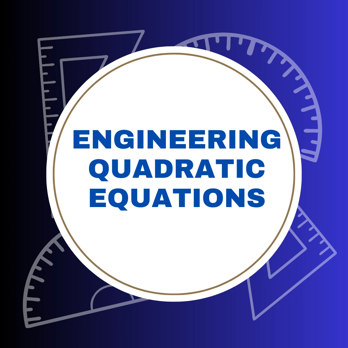 Quadratics in Engineering